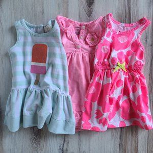 Baby Girls Summer Dress Bundle Kate Spade Carter's 12M